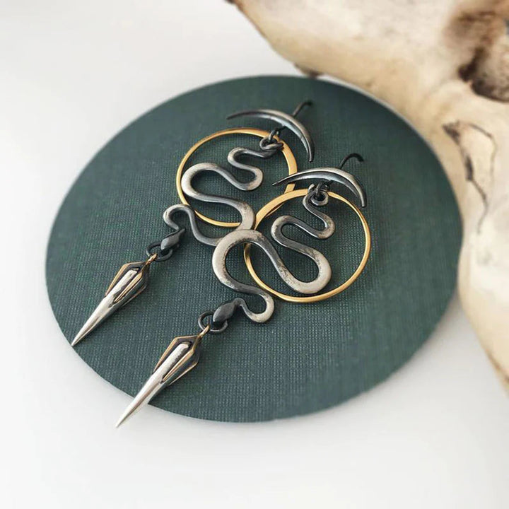 Serpentine Swirl Earrings
