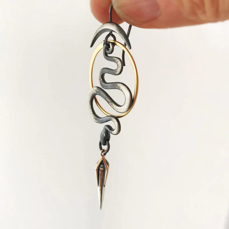 Serpentine Swirl Earrings