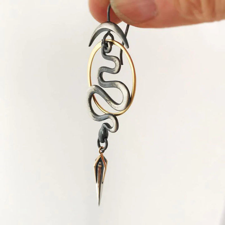 Serpentine Swirl Earrings