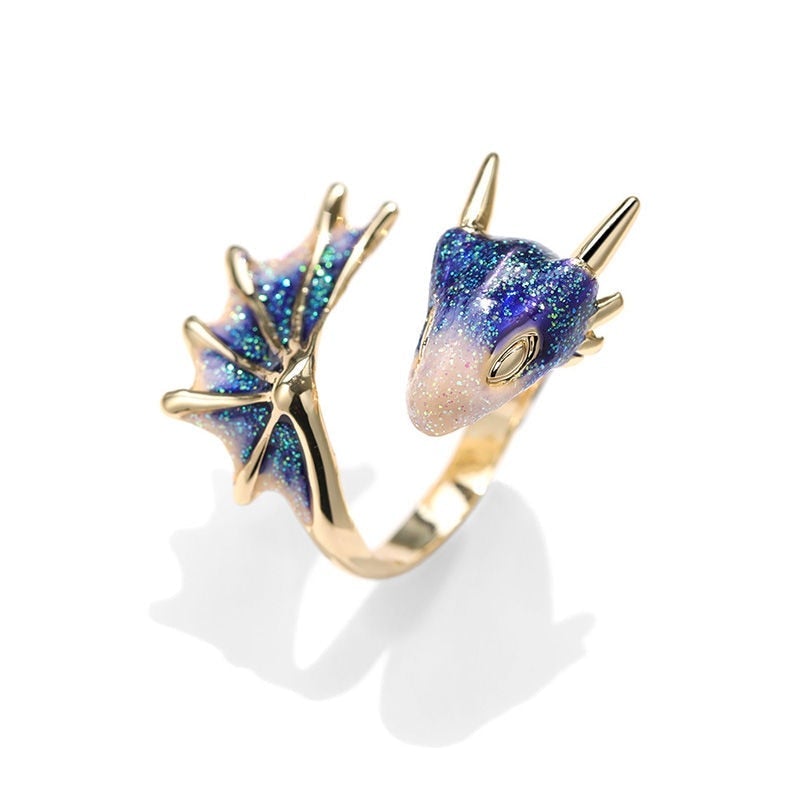 Dragon's Embrace Adjustable Ring