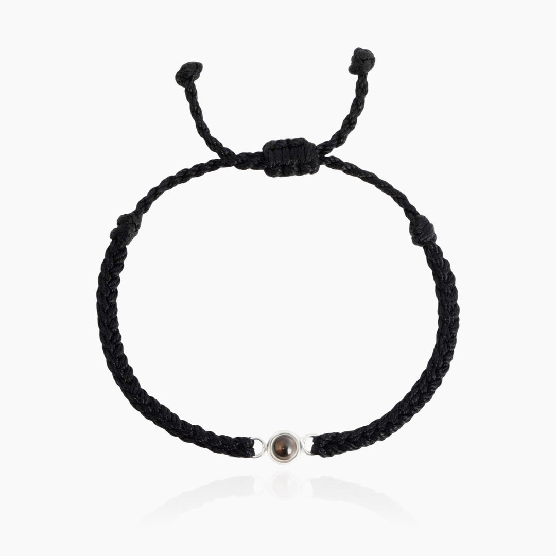 Custom Photo Projection Rope Bracelet