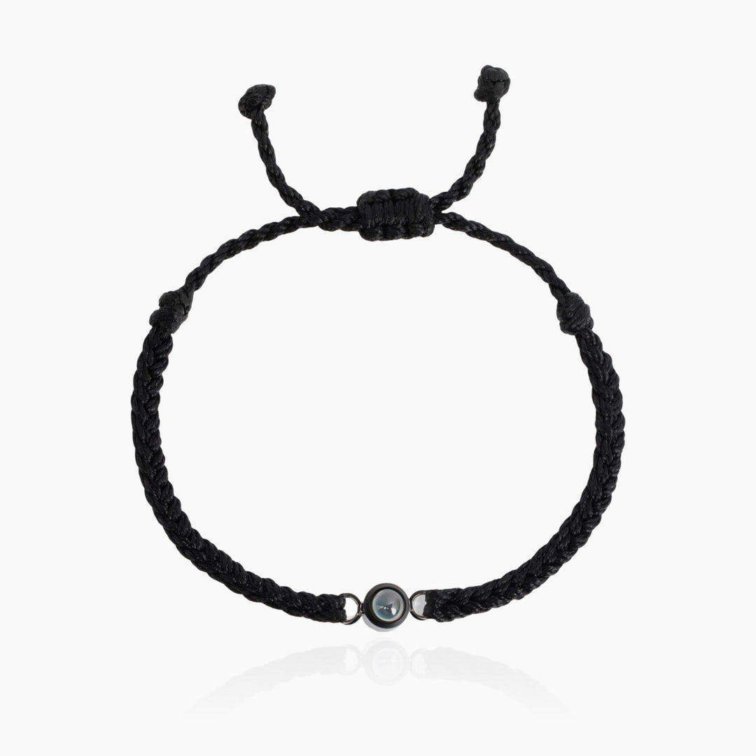 Custom Photo Projection Rope Bracelet