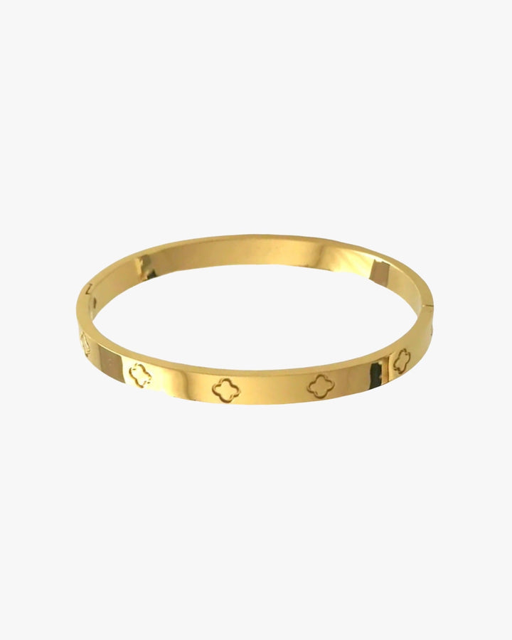 Clover Love Bangle Bracelet
