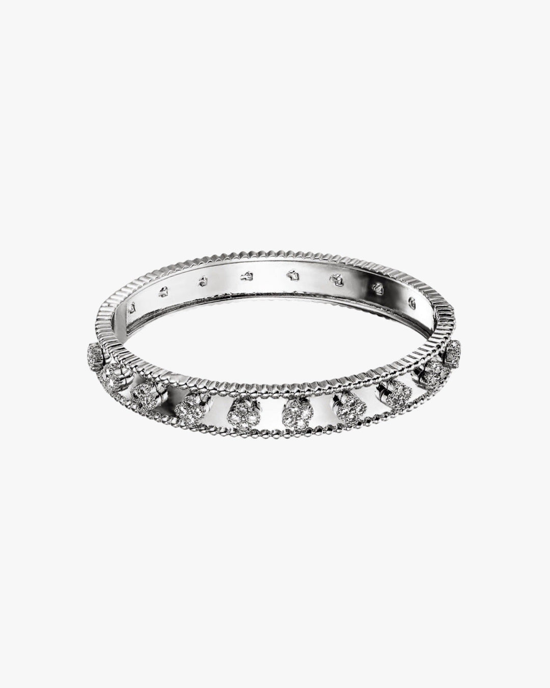 Clover 3D Bangle Bracelet
