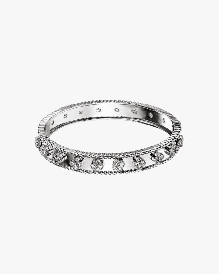 Clover 3D Bangle Bracelet