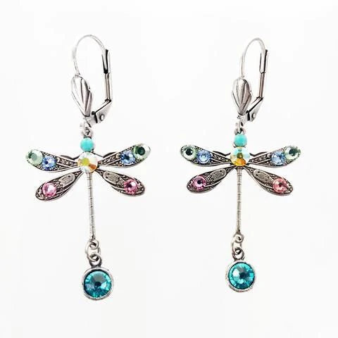 Elegance in Flight: Dragonfly Earrings