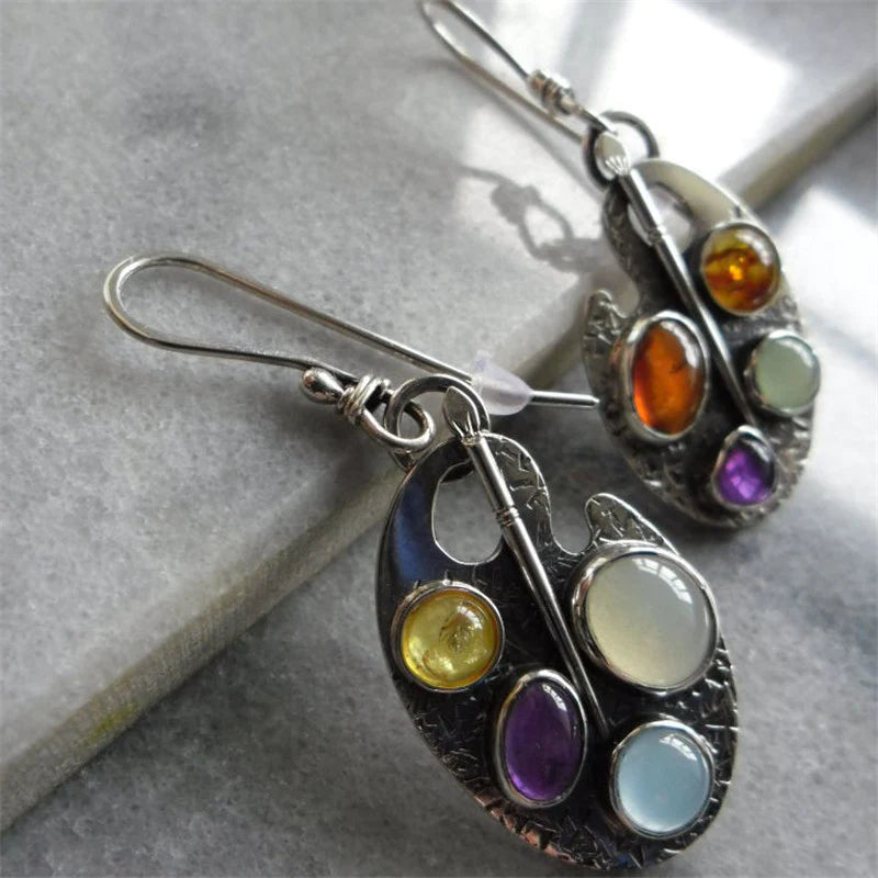 Vibrant Gemstone Drops