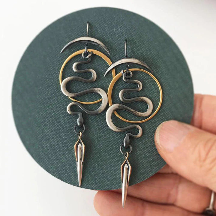 Serpentine Swirl Earrings