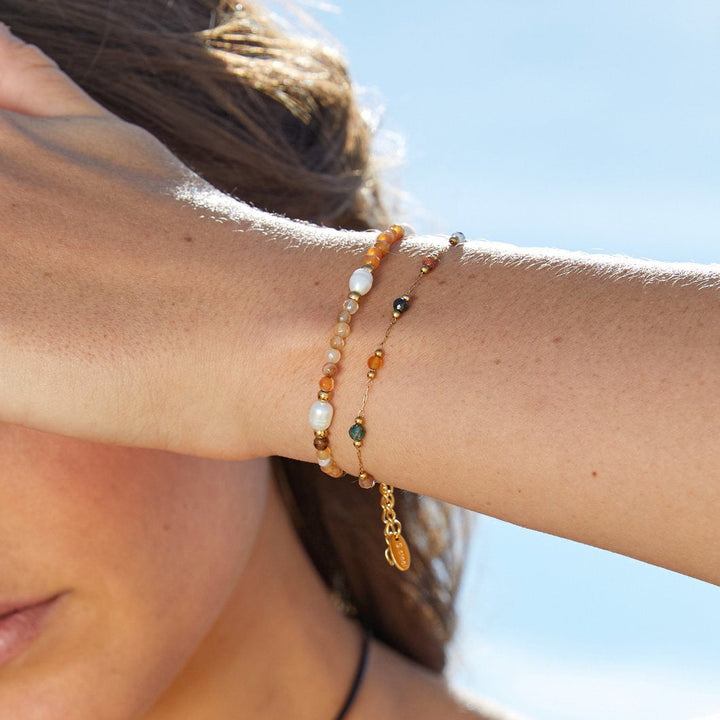 Agate Allure: The Enchanted Bracelet