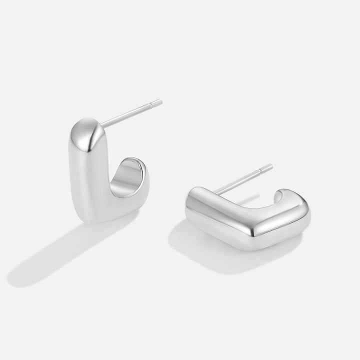 Éclat Carré: Boucles d'Oreilles Alice