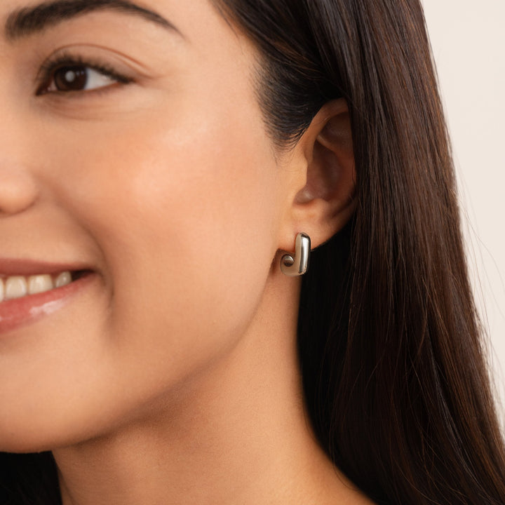 Éclat Carré: Boucles d'Oreilles Alice