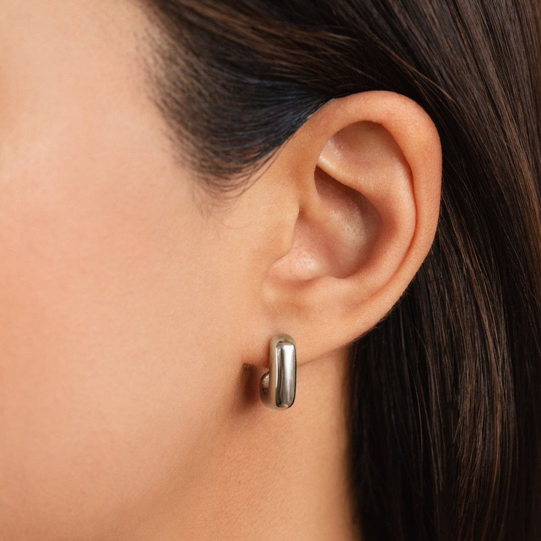 Éclat Carré: Boucles d'Oreilles Alice
