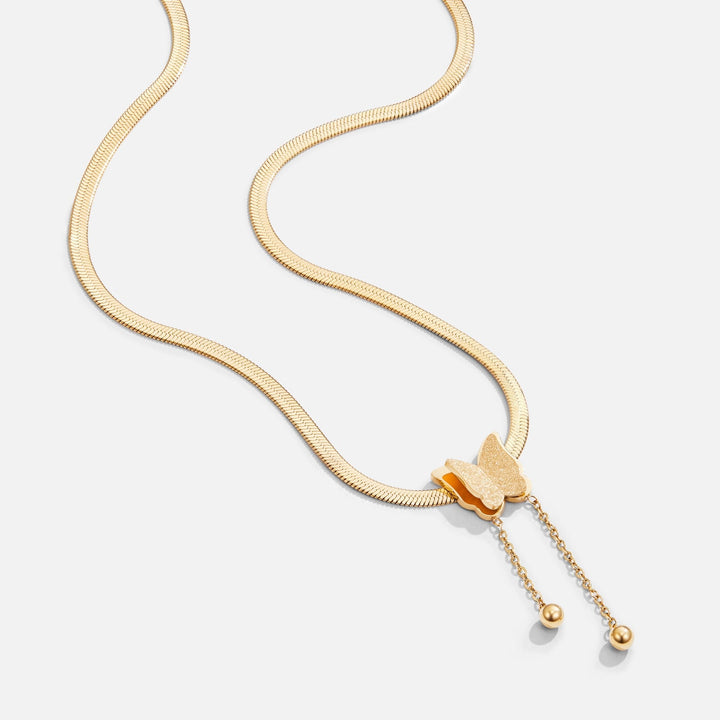 Amélie’s Enchanted Butterfly Necklace