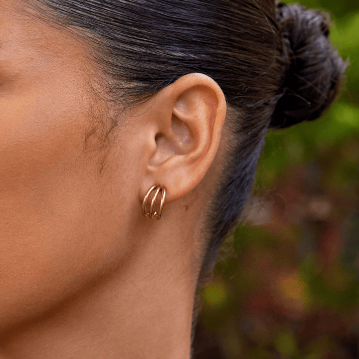 Anaya Triple Radiance Hoops