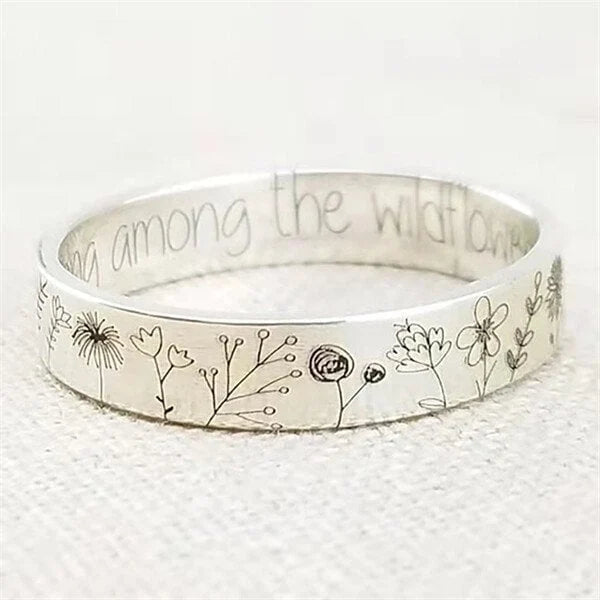Whimsical Dandelion Ring