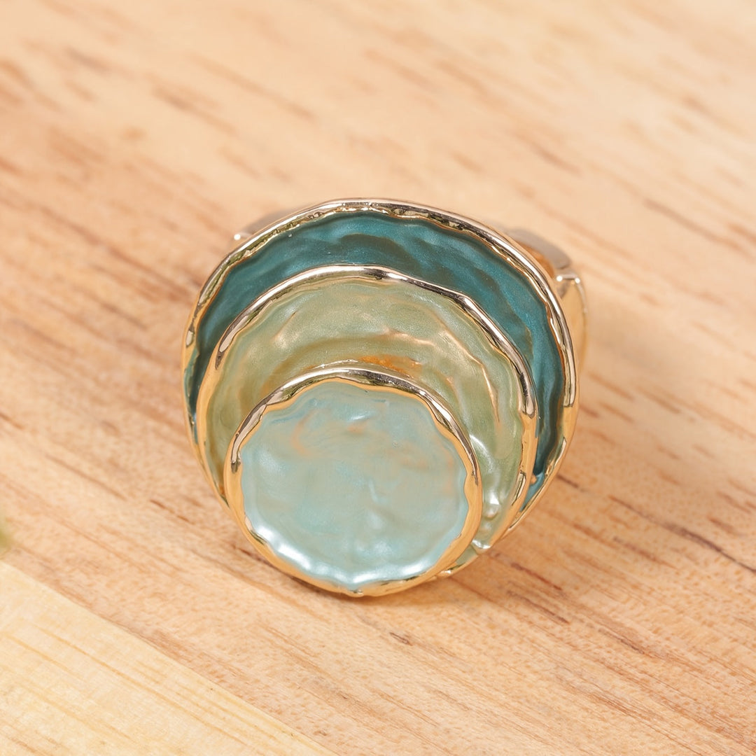 Bague Boho à Trois Couches