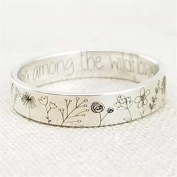 Whimsical Dandelion Ring