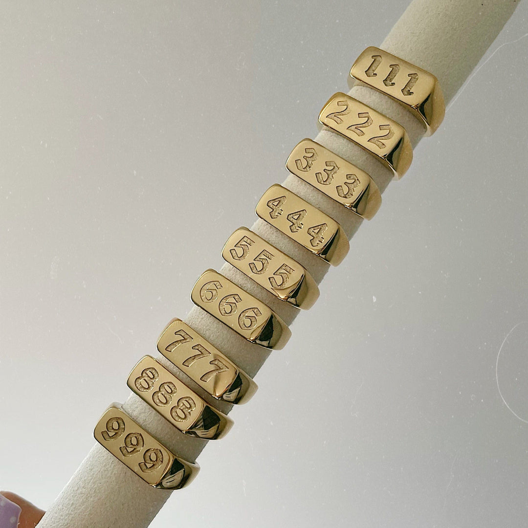 Angel Numbers Ring