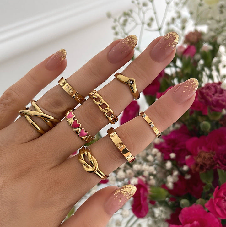 Daisy Chain Ring