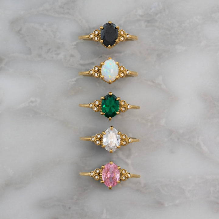 Winter Opal Ring