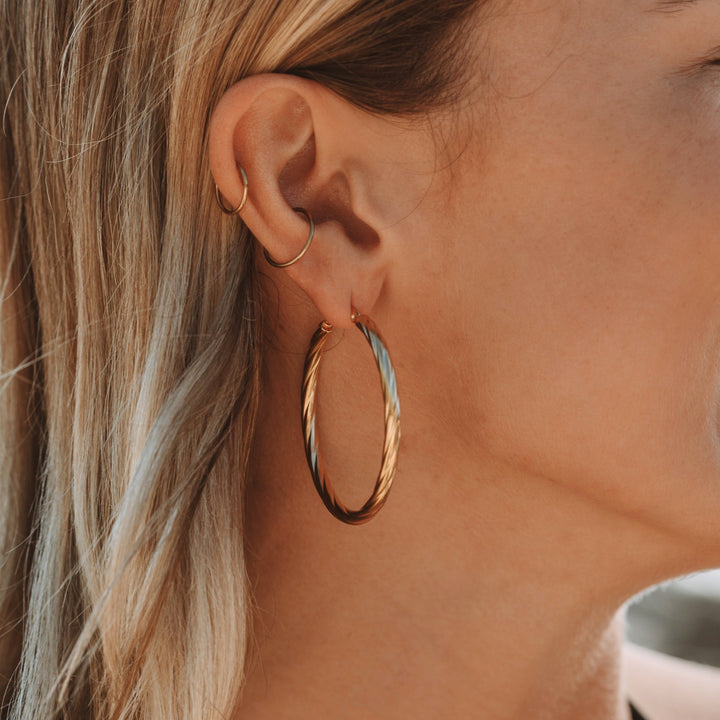 Boucles d’oreilles Twist & Chic