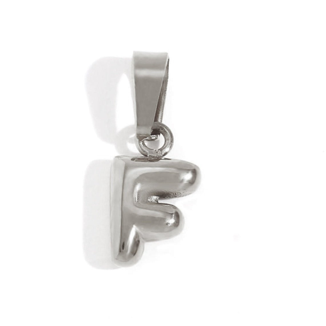 Bubble Letter Charm