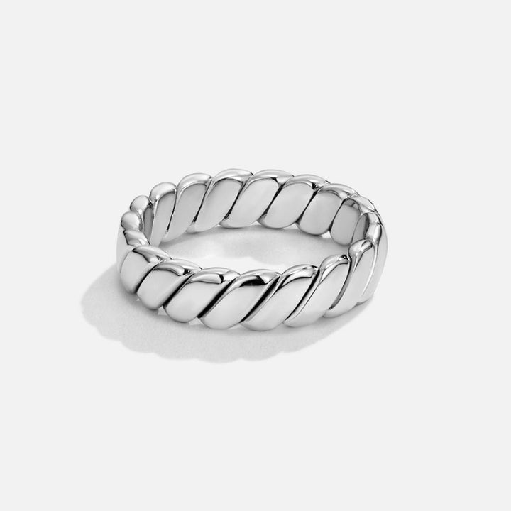 Silver Plated Infinity Ring Calira