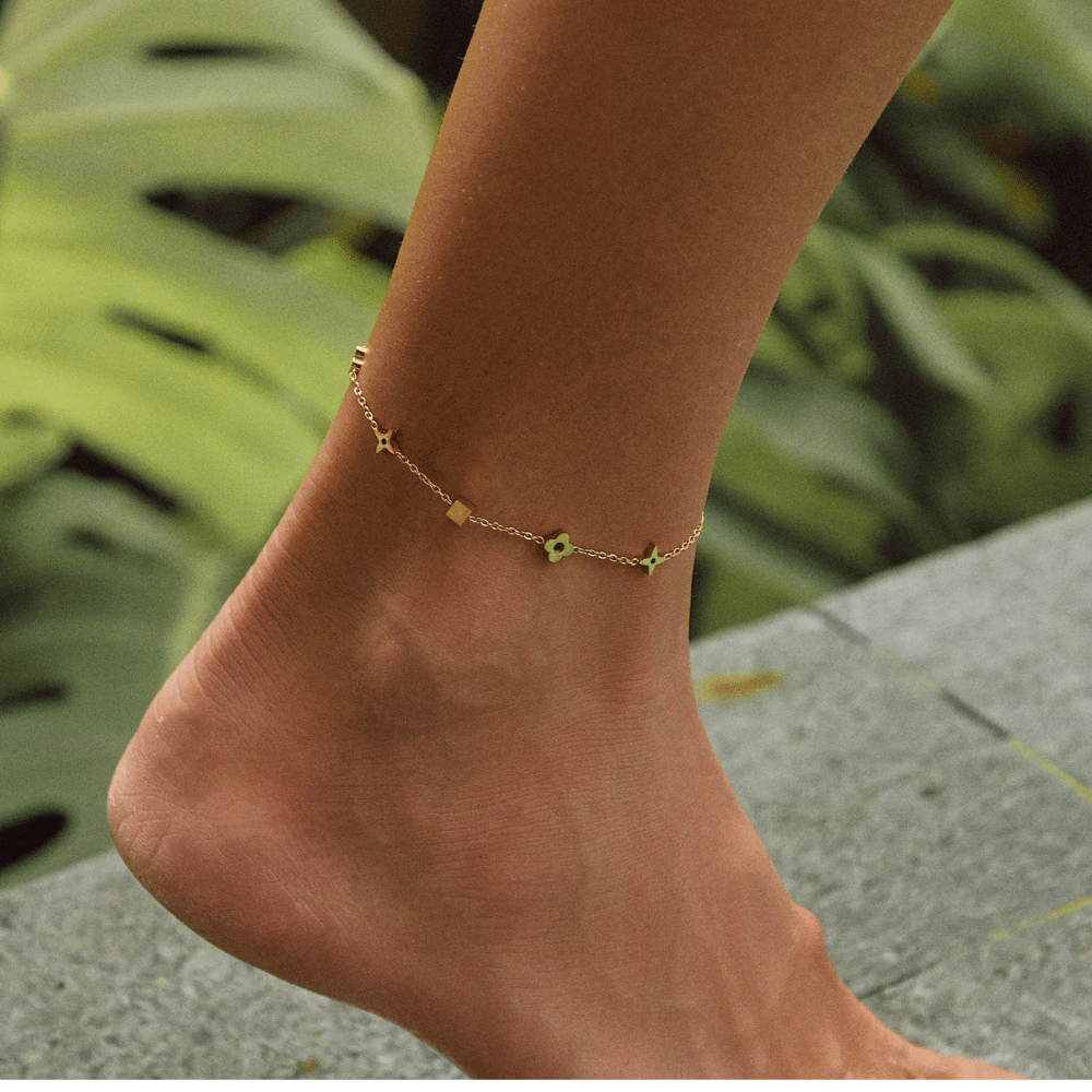 Charlie’s Golden Ankle Charm