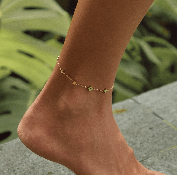 Charlie’s Golden Ankle Charm