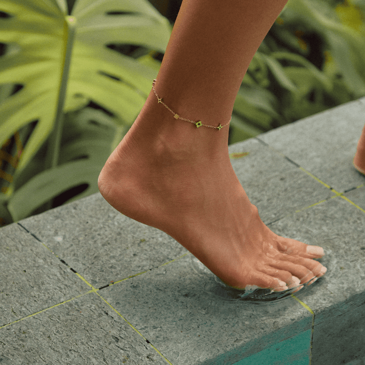 Charlie’s Golden Ankle Charm