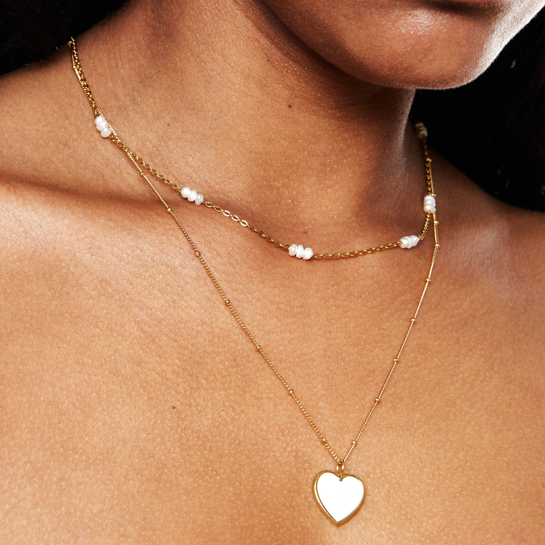 Éclat Élégant - Collier Ras-du-Cou