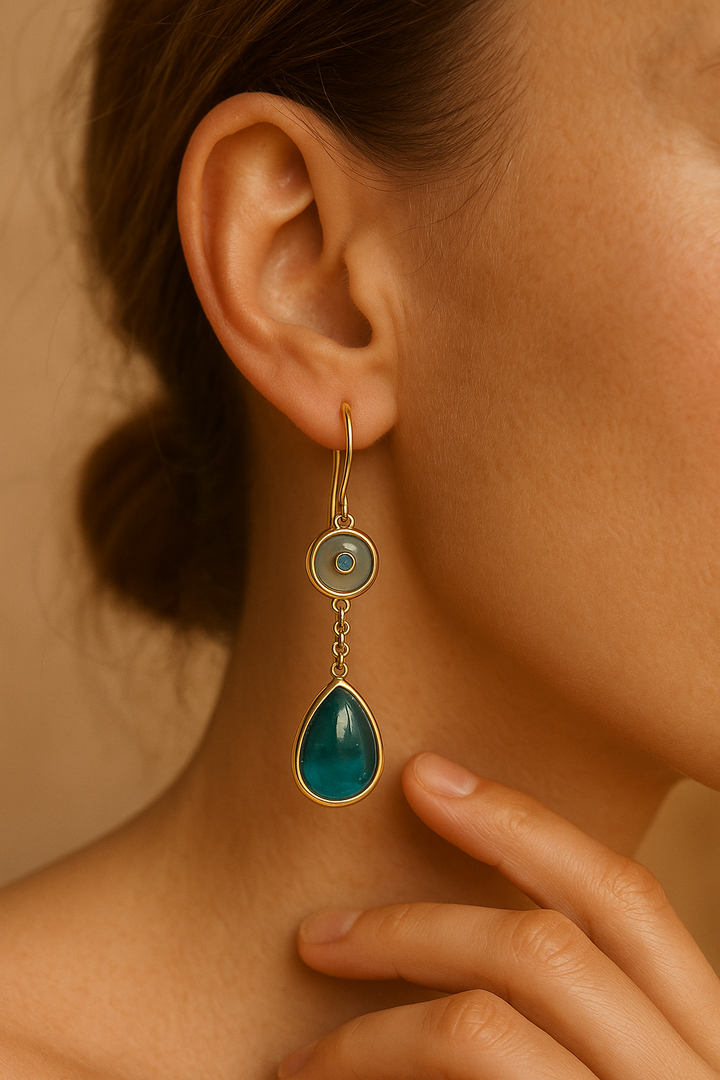 Calista | Blue Dream Drop Earrings