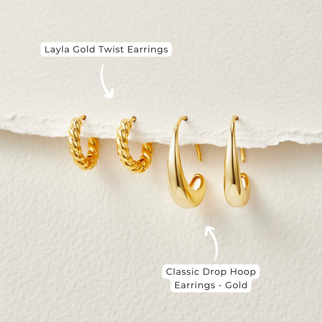 Cina - Boucles d'oreilles créoles