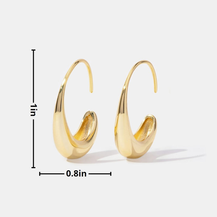 Cina - Boucles d'oreilles créoles