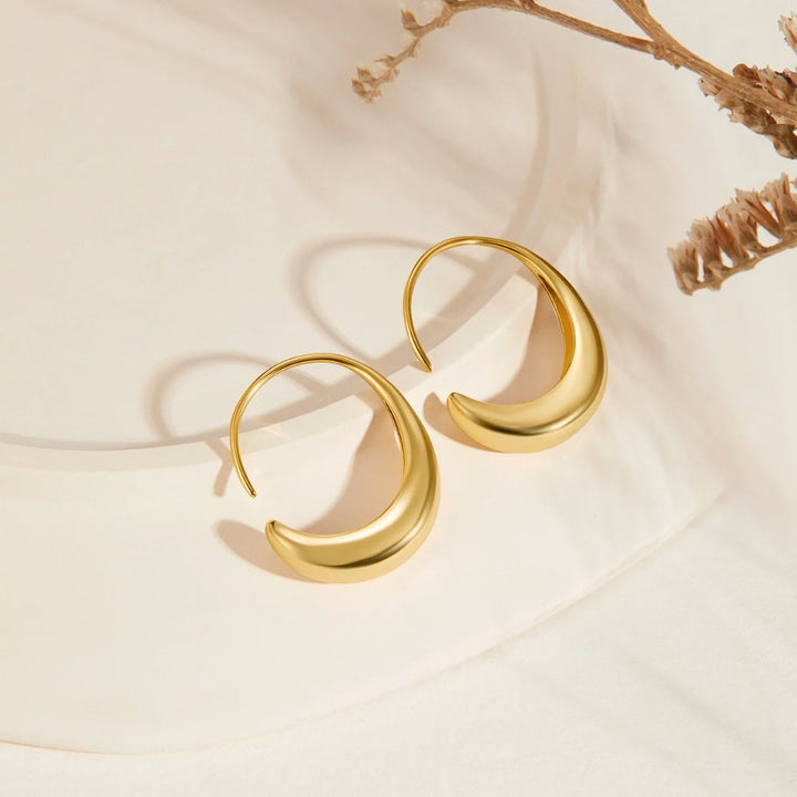 Cina - Boucles d'oreilles créoles
