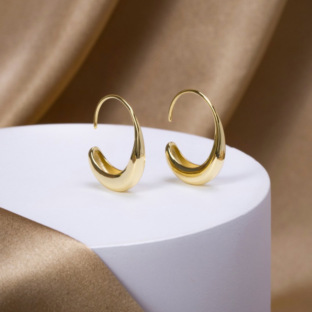 Cina - Boucles d'oreilles créoles