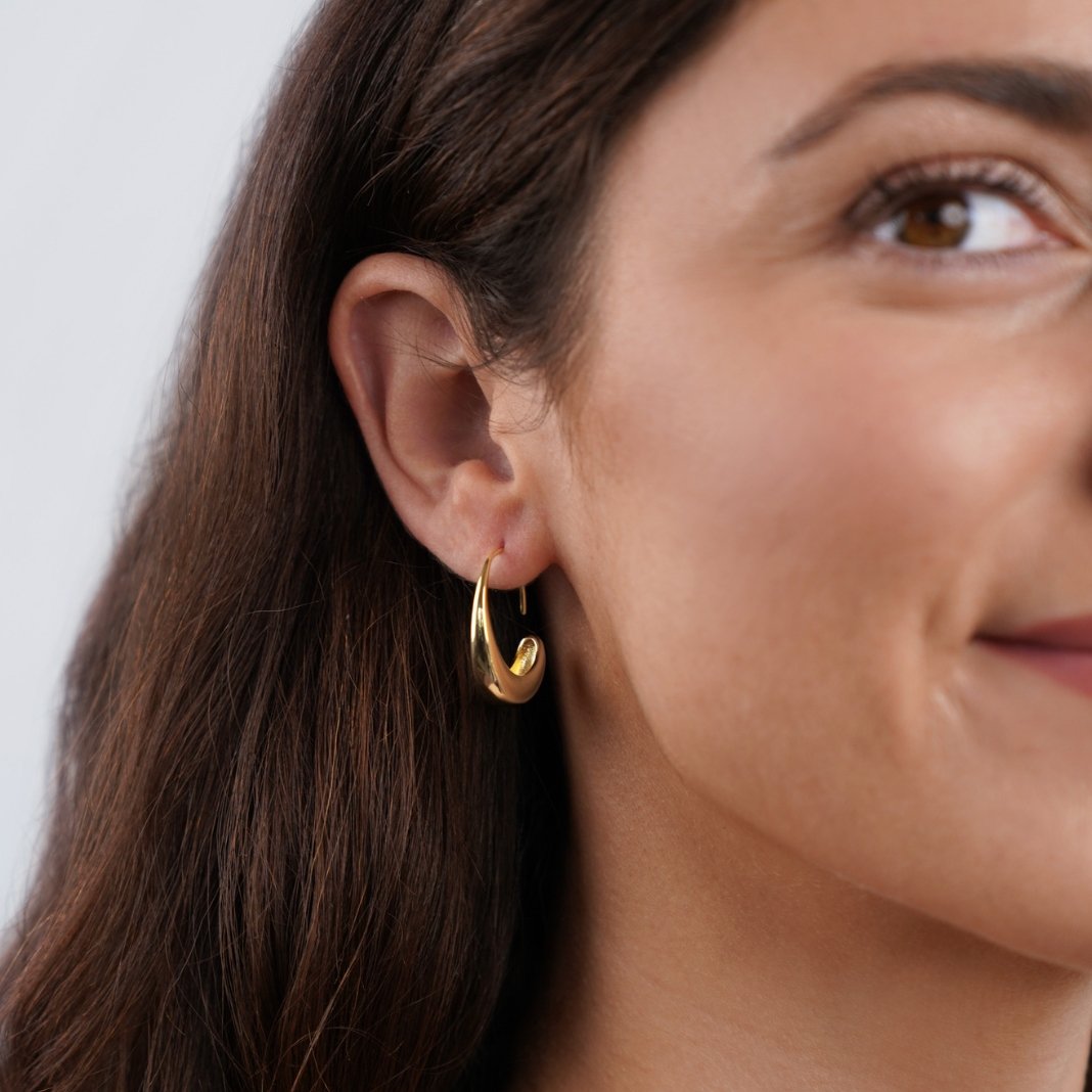 Cina - Boucles d'oreilles créoles