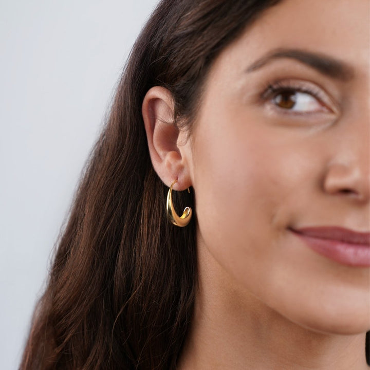 Cina - Boucles d'oreilles créoles