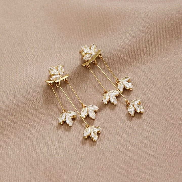 Lotus Cascade Earrings