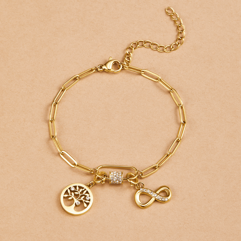 GlimmerLink Charm Bracelet