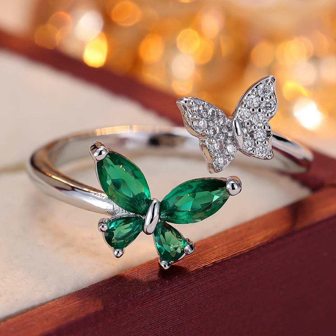 Butterfly Grace Open Ring