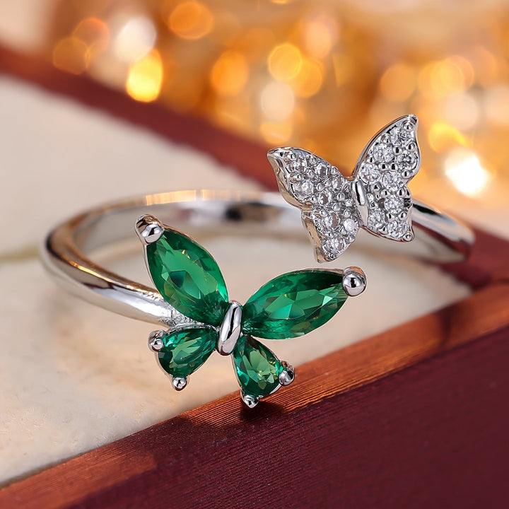 Butterfly Grace Open Ring