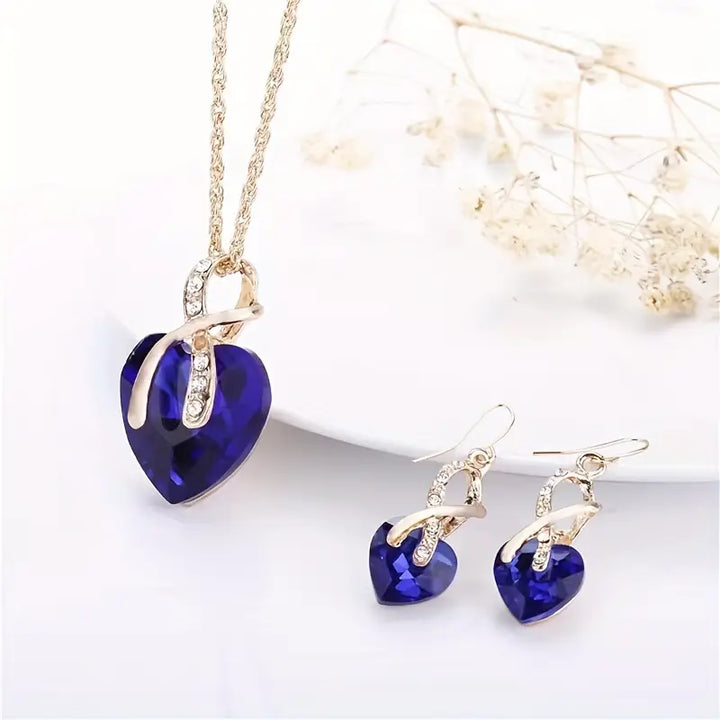 Lunareth Sylviora Gold Jewelry Set