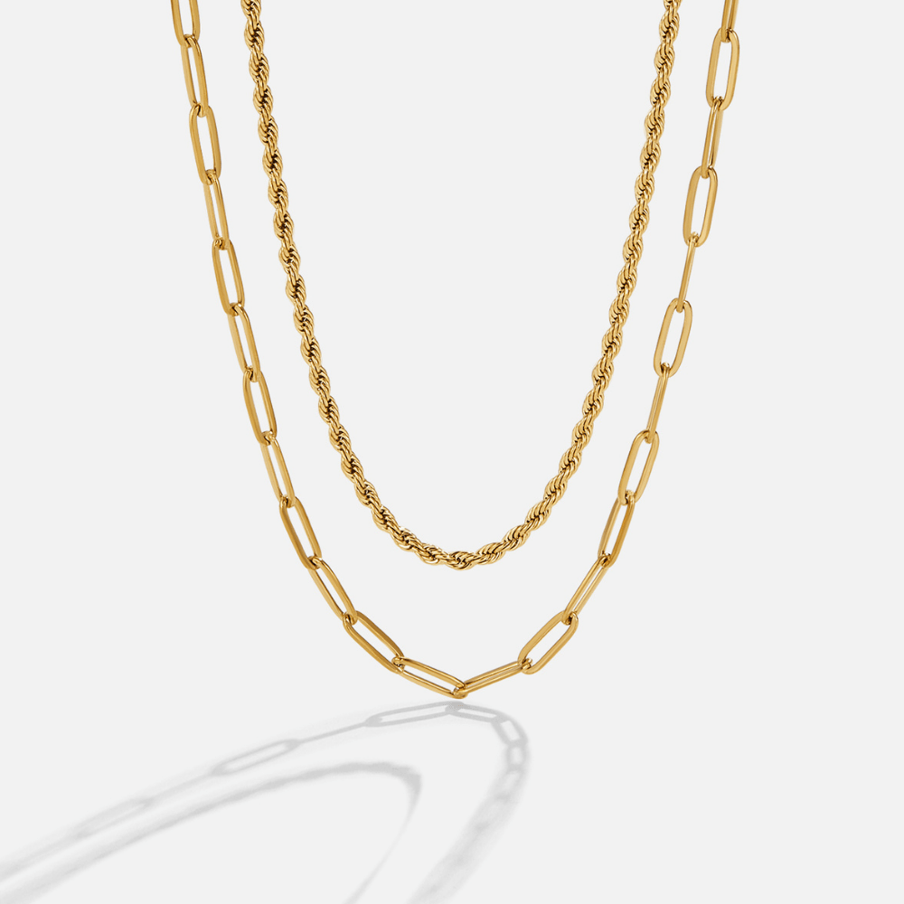 Chic Clip Chain Necklace by Dara