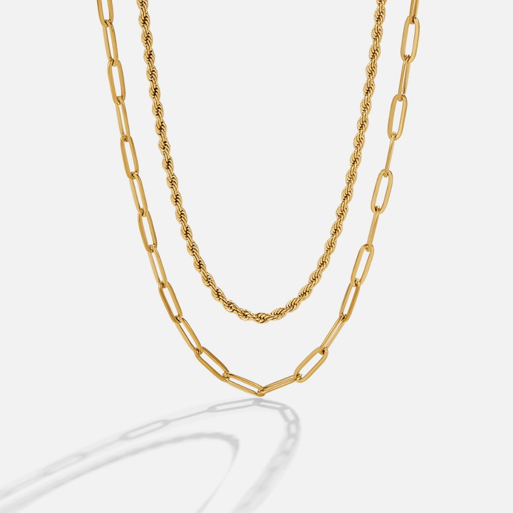 Chic Clip Chain Necklace by Dara