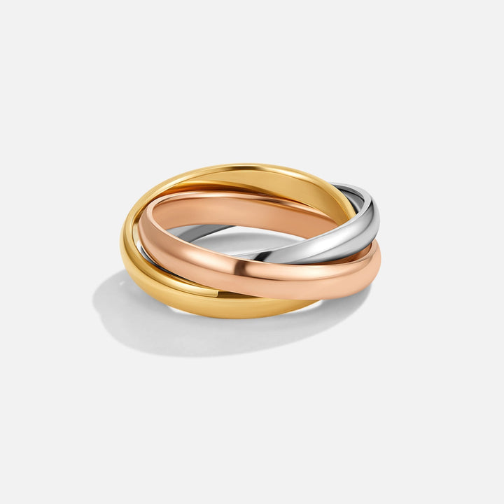 Trio Twirl Ring: Elena Edition