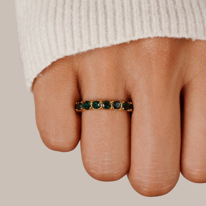 Emerald Enchantment Ring