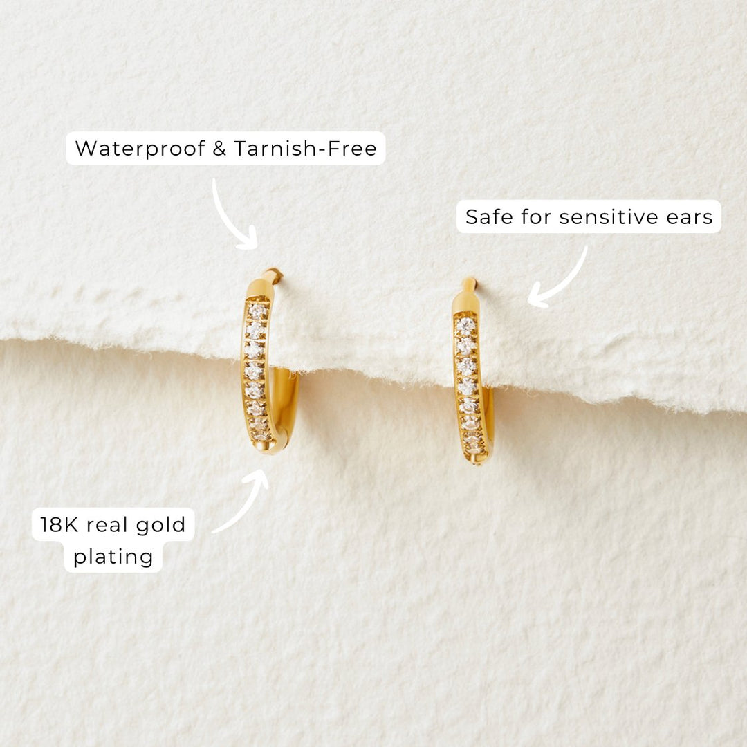 Eternal Elegance Hoops