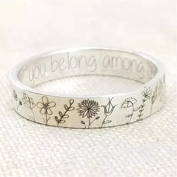 Whimsical Dandelion Ring