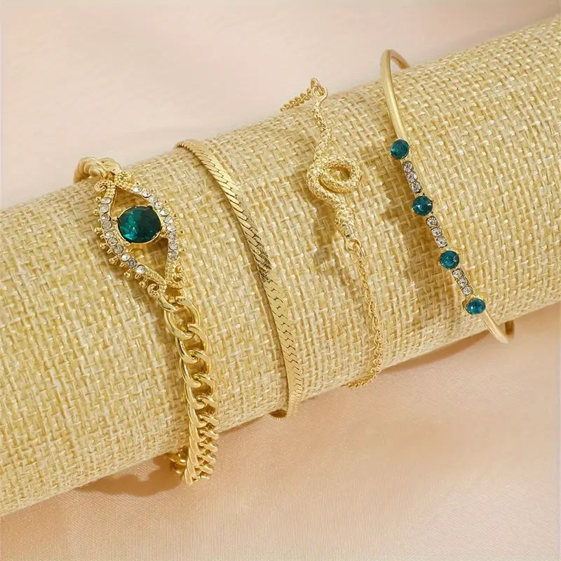 LuxeVera Bracelet Set